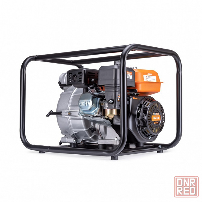 Мотопомпа бензиновая FoxWeld 1350T80 для грязной воды Донецк - изображение 3