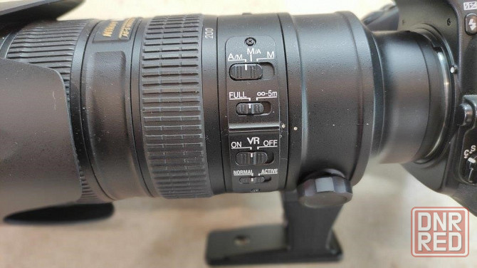 Объектив AF-S Nikon 70-200 F\2.8G ER VR 2 + фильтр "B + W" Донецк - изображение 2