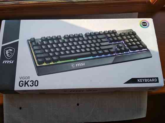 Игровая механическая клавиатура MSI Vigor GK30 (новая, openbox) Донецк