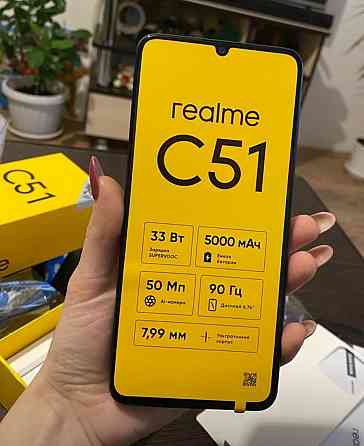 Realme C51 6/256 черный 2024 года производства Донецк
