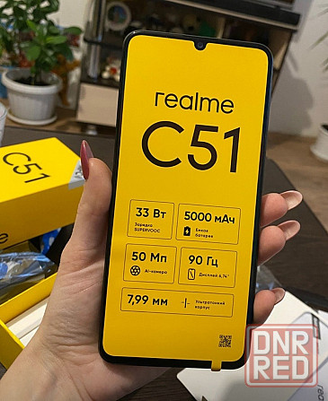 Realme C51 6/256 черный 2024 года производства Донецк - изображение 3