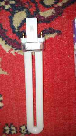 лампа люминесцентная de luxe pl tube pl 9w 6400k g23 Донецк