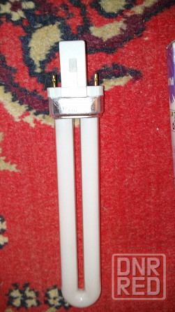 лампа люминесцентная de luxe pl tube pl 9w 6400k g23 Донецк - изображение 3