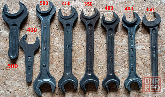 Ключи гаечные рожковые, большые размеры 41, 46, 50, 55, 63. Енакиево - изображение 1