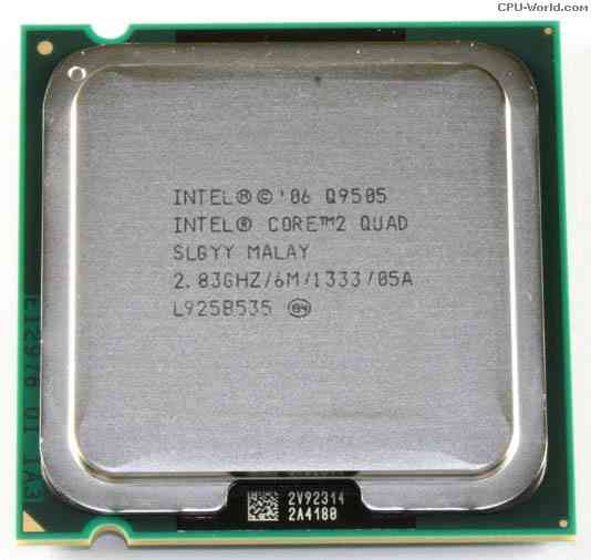 Процессоры Core 2 Quad Q9505, 2.83ГГц, 6 Мб, 1333МГц, TDP-95Вт Донецк