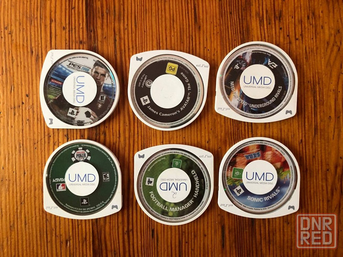 Диски с играми UMD для PSP 13шт + 3 кейса для дисков Донецк - изображение 2
