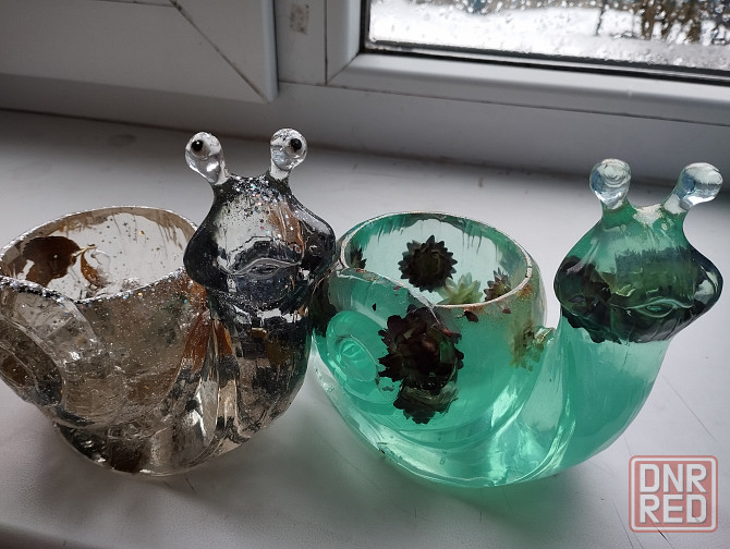 Улитки из эпоксидной смолы Мариуполь - изображение 1