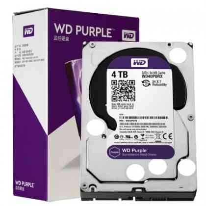 Жесткий диск HDD WD Purple 4TB Purple + карман 3.5" Новый Гарантия Донецк