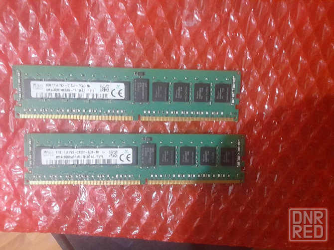 Hynix серверная DDR4 2x8=16gb Донецк - изображение 1