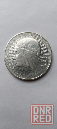 10 злотых 1932 года. Серебряная монета Польши. Донецк - изображение 2