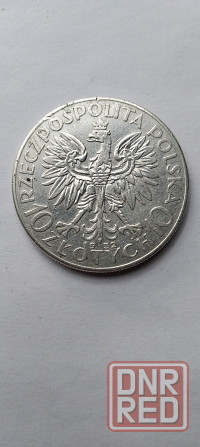 10 злотых 1932 года. Серебряная монета Польши. Донецк - изображение 1