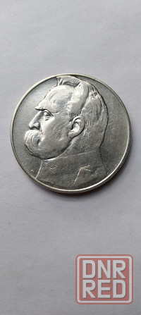 10 злотых 1935 года. Серебряная монета Польши. Донецк - изображение 2