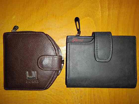 Портмоне новые , две штуки , кожзаменитель . Макеевка