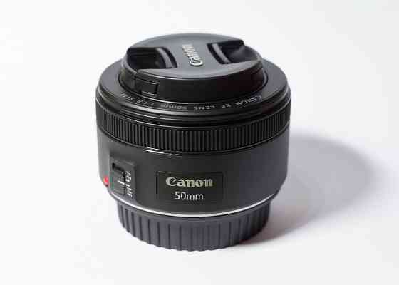 Объектив Canon EF 50mm f/1.8 STM, фотоаппарата, камеры Донецк