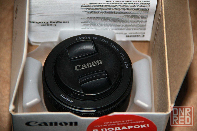 Объектив Canon EF 50mm f/1.8 STM, фотоаппарата, камеры Донецк - изображение 7