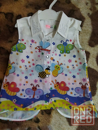 блузка детская для девочки на рост 96-98 см (3 года) Донецк - изображение 1