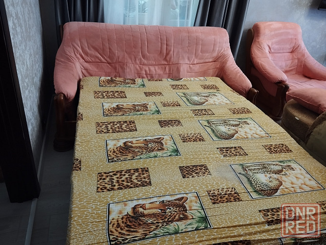 Прямой диван с двумя креслами Донецк - изображение 2