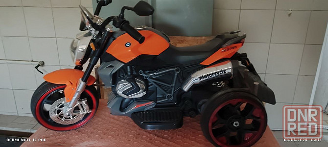 Продам детский электро мотоцикл Донецк - изображение 8