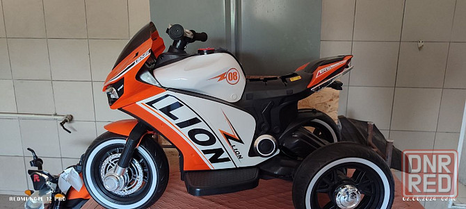 Продам детский электро мотоцикл Донецк - изображение 5