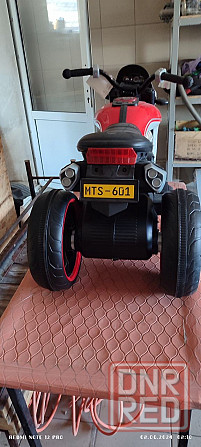 Продам детский электро мотоцикл Донецк - изображение 3
