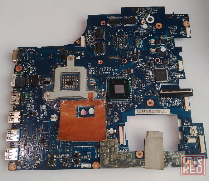 Материнская плата на intel с hdmi lenovo g780 LA-7983P Донецк - изображение 2