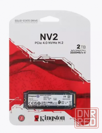 SSD Kingston NV2 NVMe M.2 500-2TB 3500mb/s Новый Гарантия Донецк - изображение 1