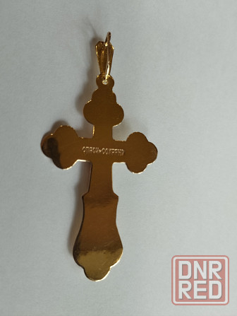 Золотой крест 585 проба Донецк - изображение 4