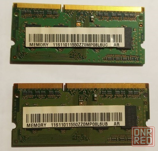 Оперативная память SAMSUNG DDR3 для ноутбука 2 шт. х 1Гб. Донецк - изображение 1