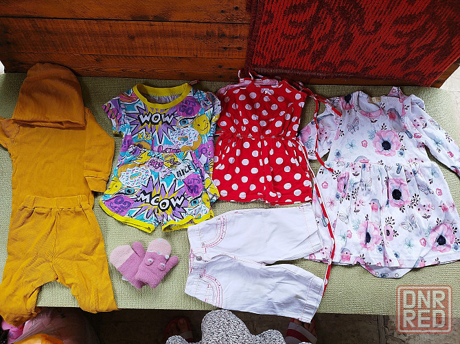 Пакет вещей на девочку от рождения до 86р Донецк - изображение 3