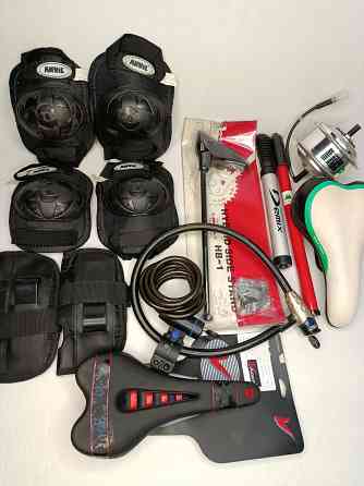 Велосипедный багажник втулка запчасти насос Седло сиденье Донецк