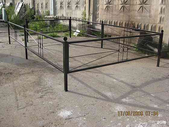 Оградки столы лавочки на кладбище Макеевка