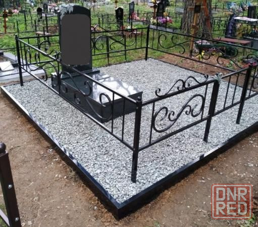 Оградки столы лавочки на кладбище Макеевка - изображение 7