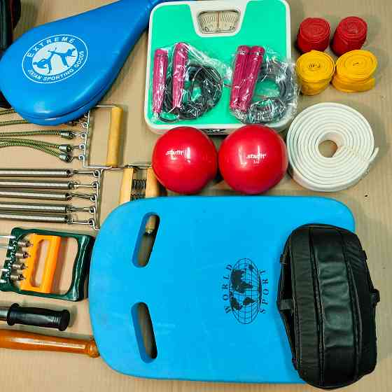 Здоровье спорт гиря экспандер ролики бокс Донецк