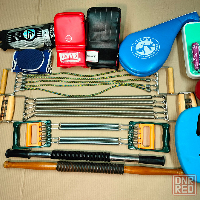 Здоровье спорт гиря экспандер ролики бокс Донецк - изображение 3