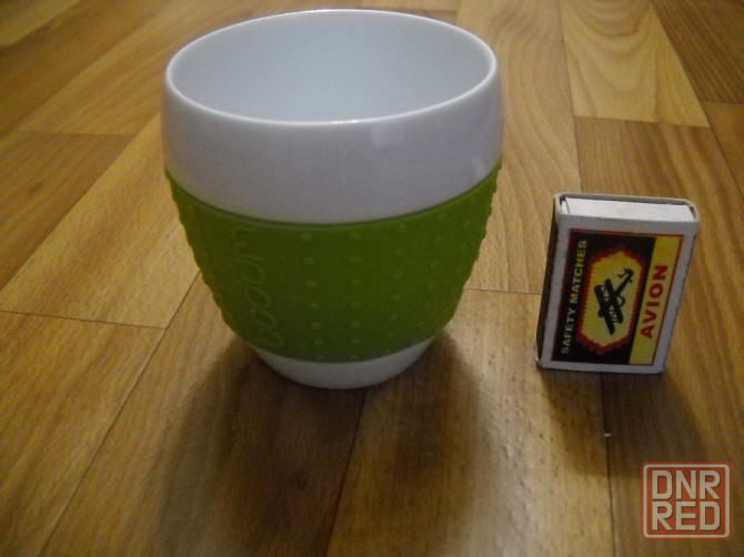 Кружка BODUM с силиконовым ободком, Швейцария. Донецк - изображение 1