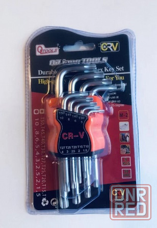 Набор ключей типа звёздочка (TORX) Донецк - изображение 1