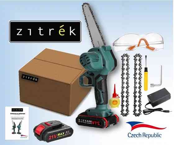 Фирменная аккумуляторная цепная пила ZITREK 21V Li-Ion Донецк