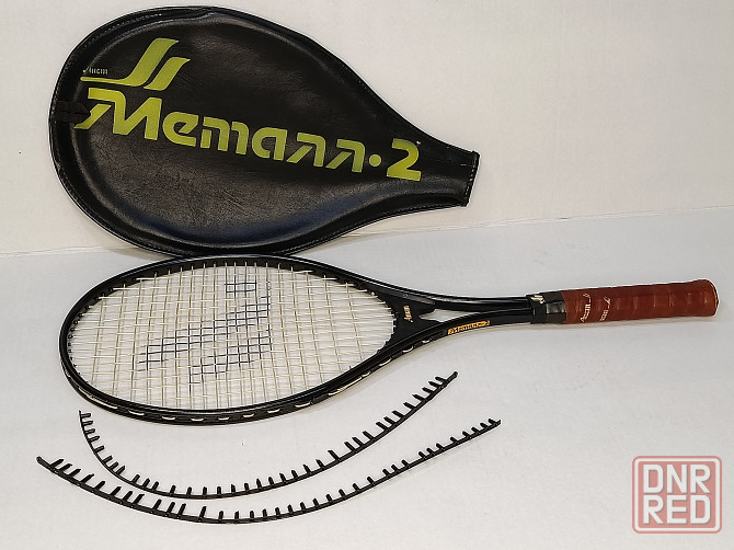 Ракетка для большого тенниса металл-2 ссср бадминтон Донецк - изображение 4