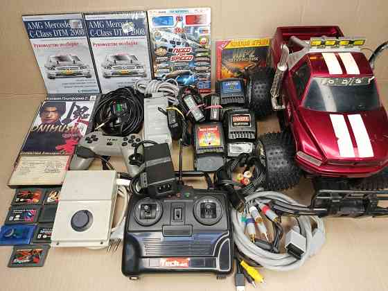 Игровая приставка катридж джойстик геймпад руль Донецк