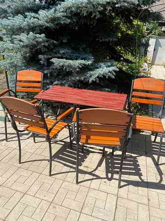Стол деревянный и стулья Донецк