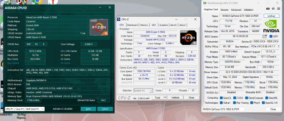 Игровой пк на ryzen 5 5500+ gtx1660 super 6 Gb +16 Gb DDR4 Донецк