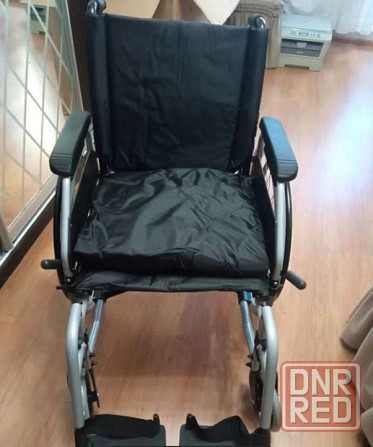 инвалидная коляска для дома и улицы складная лёгкая Донецк - изображение 2