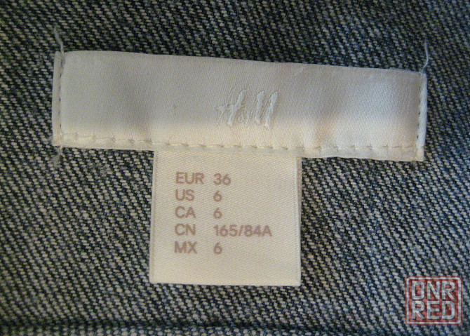 Женская джинсовая куртка H&M. Размер 44. Донецк - изображение 5