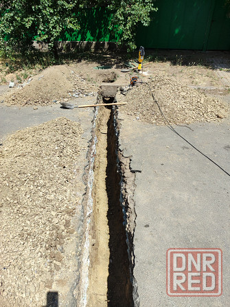 Земляные работы водопровод канализации. Донецк - изображение 4