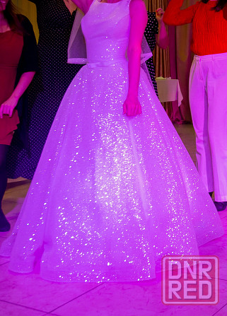 Мерцающее свадебное платье Донецк - изображение 6