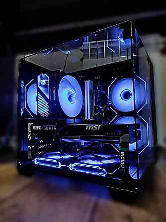 игровые пк, компьютеры, Ryzen 5 7500f/RTX 5060 8gb/32gbDDR5/M2 SSD 512gb/600w Донецк