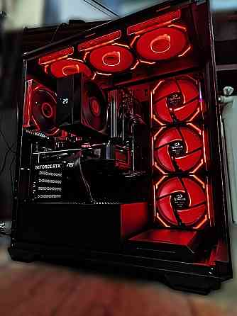 игровые пк, компьютеры, Ryzen 5 7500f/RTX 5060 8gb/32gbDDR5/M2 SSD 512gb/600w Донецк