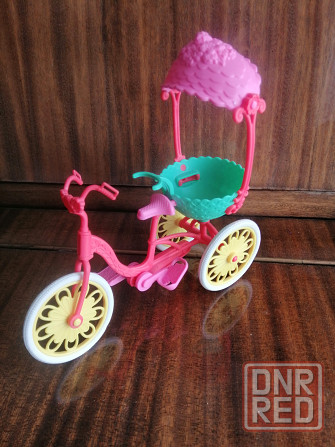 Продам игрушку велосипед для куклы пупсика Донецк - изображение 1