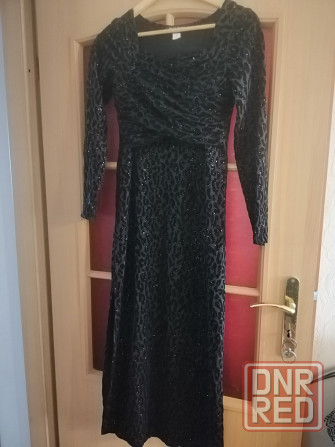 Продам платье бархатное очень длинное , р. 42 Донецк - изображение 7