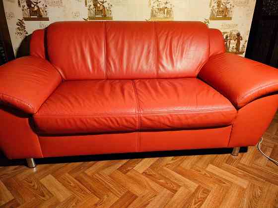 Кожаный диван бу кожа Донецк
